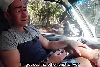 Step Gay Dad "the Hitchhiker" - Roadside Rendezvous